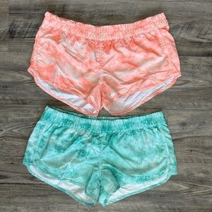 Hurley tye dye shorts